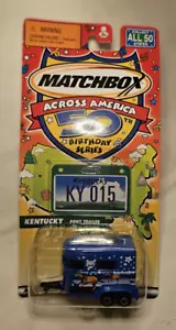 Matchbox ACROSS AMERICA 50th Birthday Kentucky Pony Trailer - Picture 1 of 3