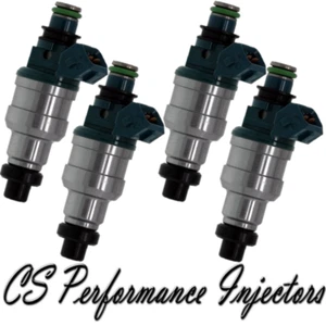 OEM Nikki Fuel Injectors Set (4) for 1991-1993 Dodge Ram 50 2.4L I4 - Picture 1 of 6