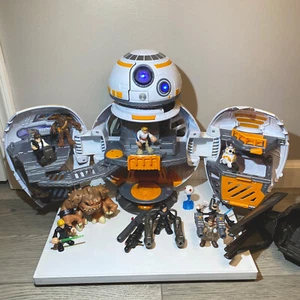 Star Wars Hasbro BB-8 Mega Playset & Tie Silencer Ship +15 Figures & Accessories - Picture 1 of 24