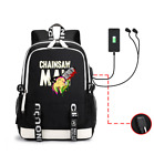 Anime Chainsaw Man Pochita Backpack Teenager Schoolbag Fashion Travel Laptopbag