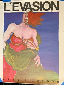Poster L'Evasion Dominique Abel & Fiona Gordon Movie Belgium Art 26 in x 21 in - Picture 1 of 2