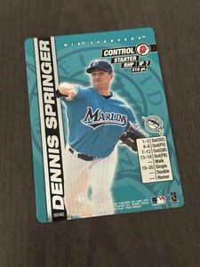 2000 MLB Showdown 1st Edition #185 DENNIS SPRINGER Baseball Card - Picture 1 of 2