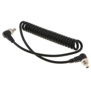 Male to Male Flash PC Sync Cord w/ Screw Lock for 7D 5D II 1D 1DS Nikon - Picture 1 of 7