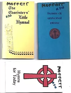 RARE Lot of (3) 1960 Small PB HYMNALS HYMNS Church Song Books Universal Praise - Picture 1 of 1