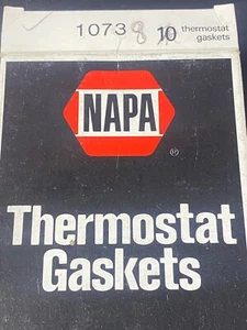 NAPA THM-1073 Engine Coolant Thermostat Housing Gasket X8 - Picture 1 of 2
