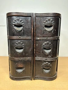 Antique White Treadle Sewing Drawers With Cabinets Storage 1889 - Picture 1 of 18
