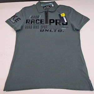 NWT Camp David Mens 1/4 Zip Race Pro Sport Unlimited Polo Shirt #5158 - Picture 1 of 12