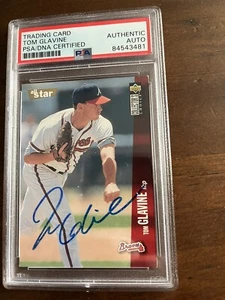 Tom Glavine Signed Autograph 1996 Collectors Chouce #455 - Picture 1 of 1