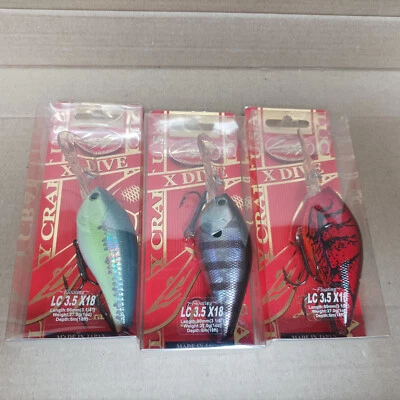 Lucky Craft "LC 3.5 X18" X DIVE Series # 27g  Set Kostenlosen Versand - Bild 1 von 3