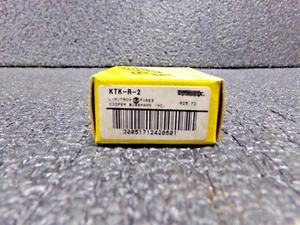 5PK EATON BUSSMANN 2A Fast Acting Melamine Fuse with 600VAC, KTK-R-2 (RC) - Picture 1 of 7