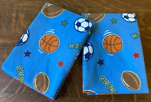 Pillowcases Pillow Cases Circo Pair Sports Football Basketball Soccer Baseball - Picture 1 of 6