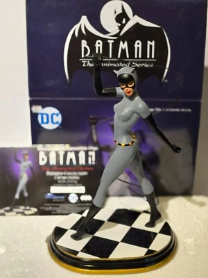 Batman The Animated Series Catwoman Premier Collection Resin Statue DST 2017 12" - Image 1 of 4