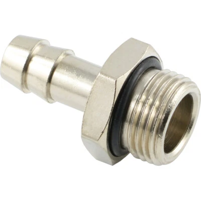 FITTINGTEILE Schlauchtülle mit Außengewinde inkl. Elastomerdichtung bis 30 bar Luft Wasser