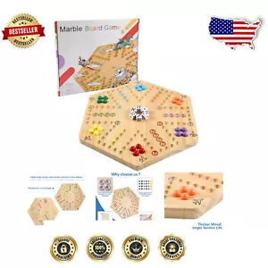 Beautifully Packaged Wahoo Game with Marbles, Perfect Gift for Game Lovers! - Picture 1 of 8