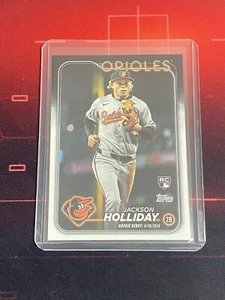 2024 Topps Update Jackson Holliday # US97 Rookie Debut RC - Baltimore Orioles - Picture 1 of 2
