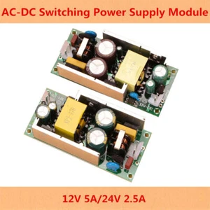 AC-DC 12/24V 5A 2.5A Switching Power Supply Module Bare Circuit  Regulator - Picture 1 of 9