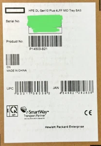 HPE DL385 Gen10+Plus 4LFF SAS/SATA Low Profile Mid Tray Drive Cage Kit DL38X - Picture 1 of 4