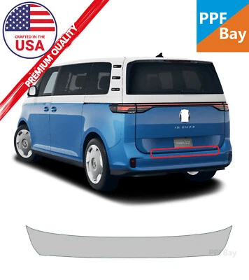 Película de protección de pintura para cubierta de parachoques trasero para Volkswagen ID.Buzz 2025 PreCutKit PPF Foto 1 de 4