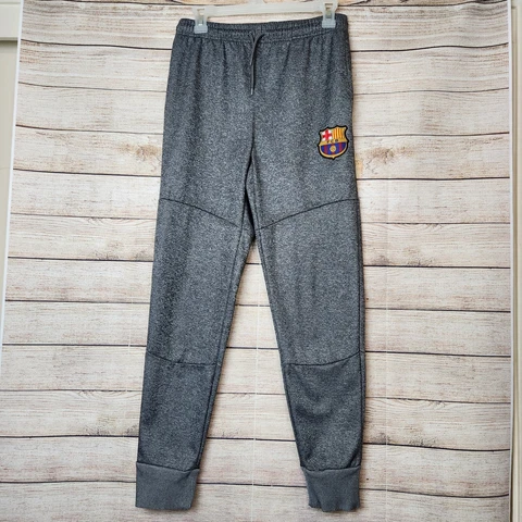 Barcelona FC Football Club Track Jogger Sweats Pants FCB Size S/P Women's Gray Cover