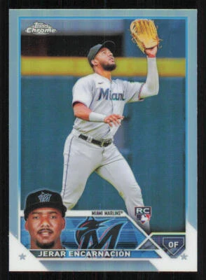 2023 Topps Chrome Refractors #78 Jerar Encarnacion - Image 1 of 2