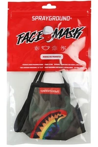 Sprayground Rainbow Chenille fashion mask, mascherina antismog in tessuto - Imagen 1 de 2