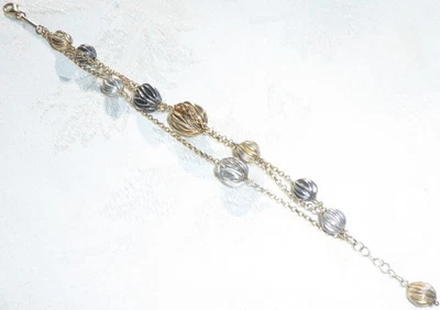 MONEDA DE PLATA ESTERLINA CON BRAZALETE VERMEIL DE DISEÑO TFS BY ROBERTO DE COLECCIÓN ITALIA Foto 1 de 4