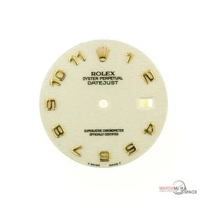 Rolex Datejust para hombre 36 mm 16203 16233 16238 Jubilee marfil esfera árabe S/S #F83 - Imagen 1 de 7