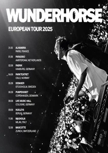 Wunderhorse Europeam Tour 2025 A3 A4 Print Poster Album Unframed - Picture 1 of 1