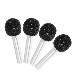 4 Pcs -encrusted Door Handle Car Interior Accessories Lock Pull Pin - Picture 1 of 17