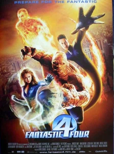 Fantastic Four - Jessica Alba - Chris Evans - Filmposter A3 29x42cm gerollt - Picture 1 of 1