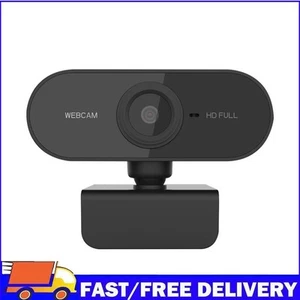 Online Webcam with Microphone Meeting Web Camera Autofocus 360 Degree Drive-free - Afbeelding 1 van 12