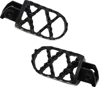 Moose Black SS Hybrid Footpeg Pair Husaberg FE600 09-12 - Image 1 of 4