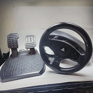 Thrustmaster T80 Playstation PS3, PS4, PS5  Steering Wheel Clamp & Pedals Work - Picture 1 of 9