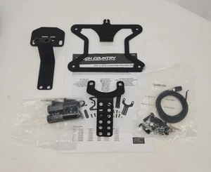 Rough Country Black Powder-Coated License Plate Mounting Brackets for Wrangler - Picture 1 of 2