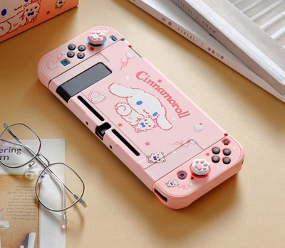 Nintendo Switch OLED Case Cover Skin Shell Anime Accessories Joycon Controller - Image 1 of 4