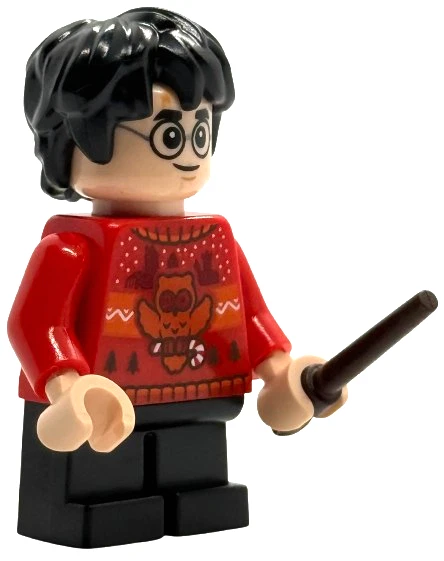 LEGO Harry Potter: Harry Potter - Suéter de vacaciones - con varita Foto 1 de 1