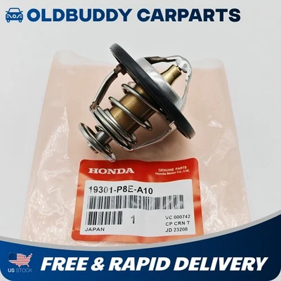 Genuine OEM For Honda Acura 19301-P8E-A10 Engine Coolant Thermostat Assembly - Image 1 of 4
