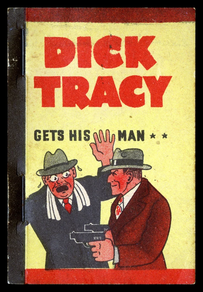 1938 DICK TRACY — GETS HIS MAN, penny book, Whitman BLB - Image 1 of 1