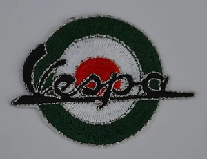 Vespa Italian Target Embroidered Patch - Picture 1 of 1