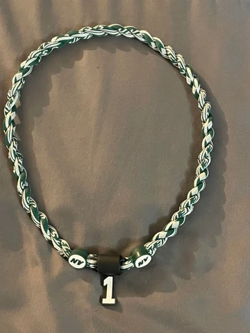 NEW YORK Jets SAUCE GARDNER #1 Titanium Double Rope 22" NECKLACE Fast! FREE! Cover