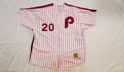 MITCHELL & NESS 1980 MIKE SCHMIDT PHILLADELPHIA PHILLIES JERSEY Sz XXL Cover