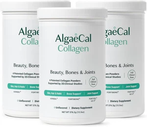 ALGAECAL Collagen: 4 Clinically-Supported Collagen Peptides VERISOL®, FORTIGEL®, - Picture 1 of 13