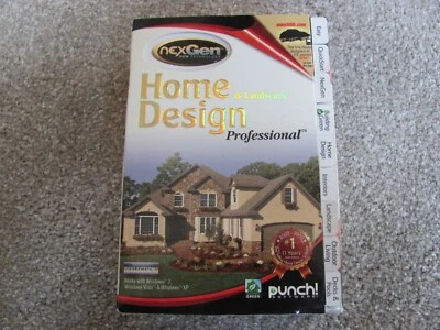 Brand New Punch! Home & Landscape Design Professional With NexGen Technology V2 - Image 1 of 3