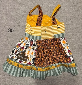 Matilda Jane Size 4 Halloween Tunic - GUC - Picture 1 of 3