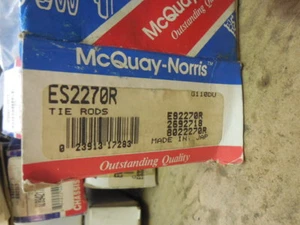 Front Outer Tie Rod End ES2270R Fits Toyota 1984 - 1989 1.6L - Picture 1 of 3