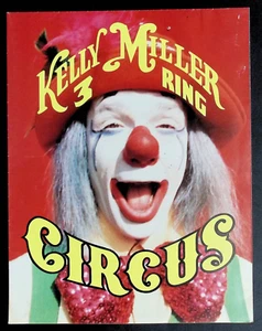 1987 Kelly Miller 3 Ring Circus Poster Program 36" X 22" - Picture 1 of 5