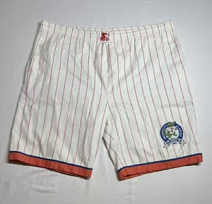 Vintage Starter University of Florida Gators weiß orange Nadelstreifenshorts für Herren - Bild 1 von 9