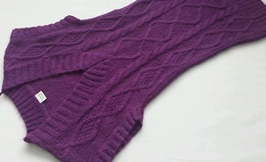 Women's ESPRIT wool,mohair  jumper tunic purple color  size S BNWOT  - Picture 1 of 8