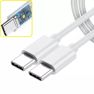3ft/6ft USB Type-C To Type C 5A 100W Speed Fast Charging Quick charger Cable - Picture 1 of 15