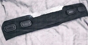 71-73 Chevrolet Vega Tail Light Panel (fiberglass) - Picture 1 of 1